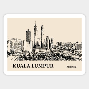Kuala Lumpur - Malaysia Sticker